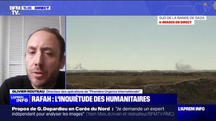 Gaza: "La communauté humanitaire est extrêmement inquiète" affirme Olivier Routeau (directeur des opérations "Première Urgence Internationale")