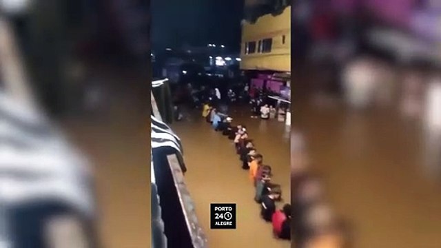 impactantes imágenes de las inundaciones en el sur de Brasil