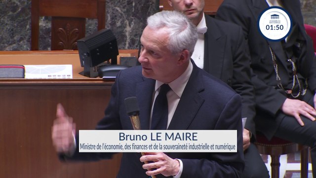 Nous avons le taux d'emploi le plus élevé depuis 50 ans : Bruno Le Maire, ministre de l'économie, sur l'emploi au premier trimestre 2024
