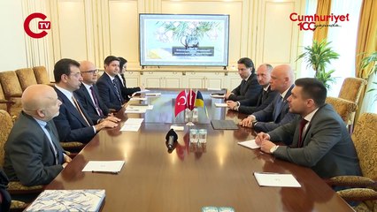 Ekrem İmamoğlu, Odessa Belediye Başkanı Trukhano'yu ağırladı