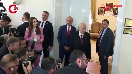 Özgür Özel ile Devlet Bahçeli, TBMM'de görüşüyor