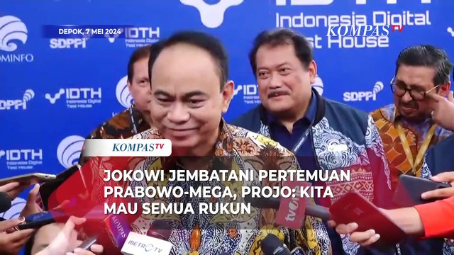Jokowi Jembatani Pertemuan Prabowo-Mega, Projo: Kita Mau Semua Rukun