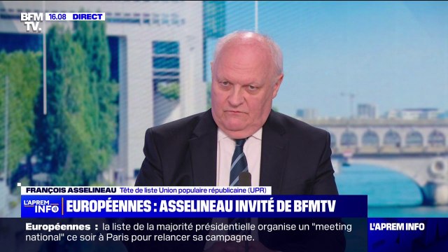 François Asselineau estime qu'Emmanuel Macron a eu raison d'accueillir Xi Jinping mais il a eu tort de l'accueillir avec madame Von der Leyen