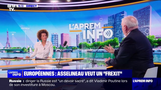 Européennes: On sera peut-être obligés de faire des économies mais on aura des bulletins de vote partout , explique François Asselineau (UPR)