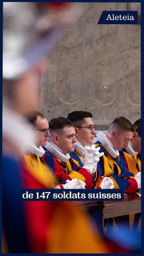 Les nouveaux gardes suisses jurent fidélité au pape François