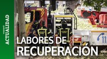 Bomberos de Madrid afrontan labores 
