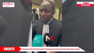 Procès de la saisie de Cocaïne en 2022 - Réaction de l'avocat de l'Etat de Côte d'Ivoire après le verdict