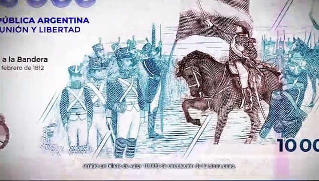 Billete de 10.000 pesos: el Banco Central exhibe sus medidas de seguridad y diseño