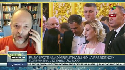Agenda Abierta 07-05 Putin toma posesión como nuevo Pdte. de Rusia