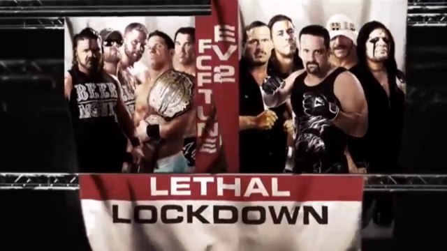 TNA Bound For Glory 2010 - Raven, Rhino, Sabu, Stevie Richards & Tommy Dreamer vs AJ Styles, James Storm, Kazarian, Matt Morgan & Robert Roode (Lethal Lockdown Match)