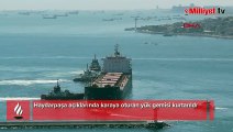 Haydarpaşa açıklarında karaya oturan gemi kurtarıldı