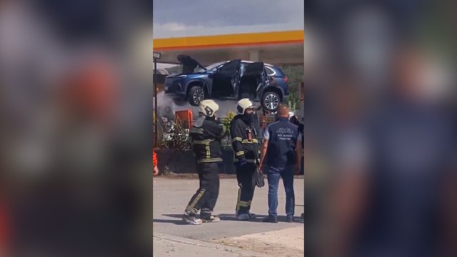 Gaziantep'te Togg T10X şarj olurken alev aldı