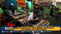 Golpe al narcotráfico: Policía incauta casi media tonelada de cocaína en el callao