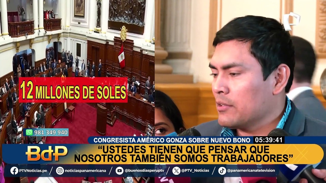 Congreso: aumento salarial aún no se hace efectivo en las cuentas de los parlamentarios