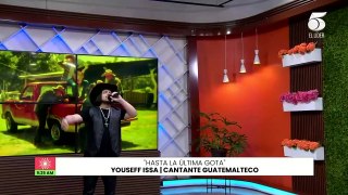 Youseff Issac cantante guatemalteco llega a Las Mañanas del 5
