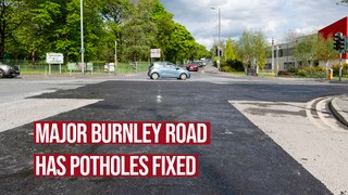 Major Burnley road has potholes fixed