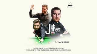 Snooker World Championship: Welsh qualifier Jak Jones makes history with remarkable Crucible run