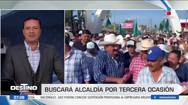 Hilario Ramírez, Layín , buscará la alcaldía de San Blas por tercera ocasión