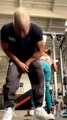 Woman Accidentally Kicks Man Between Legs While Working Out at Gym