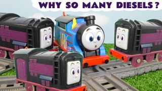Is Thomas or Diesel the Most Really Useful Engine Toy Train Story for Kids and Children