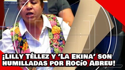 ¡VEAN! ¡Enfermas Mentales y arrabaleras! ¡Lilly Téllez y ‘la ekina’ son humilladas por Rocío Abreu!