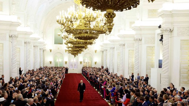 Ceremonia de toma de posesión de Putin