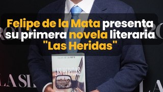 Felipe de la Mata presenta su primera novela literaria llamada 