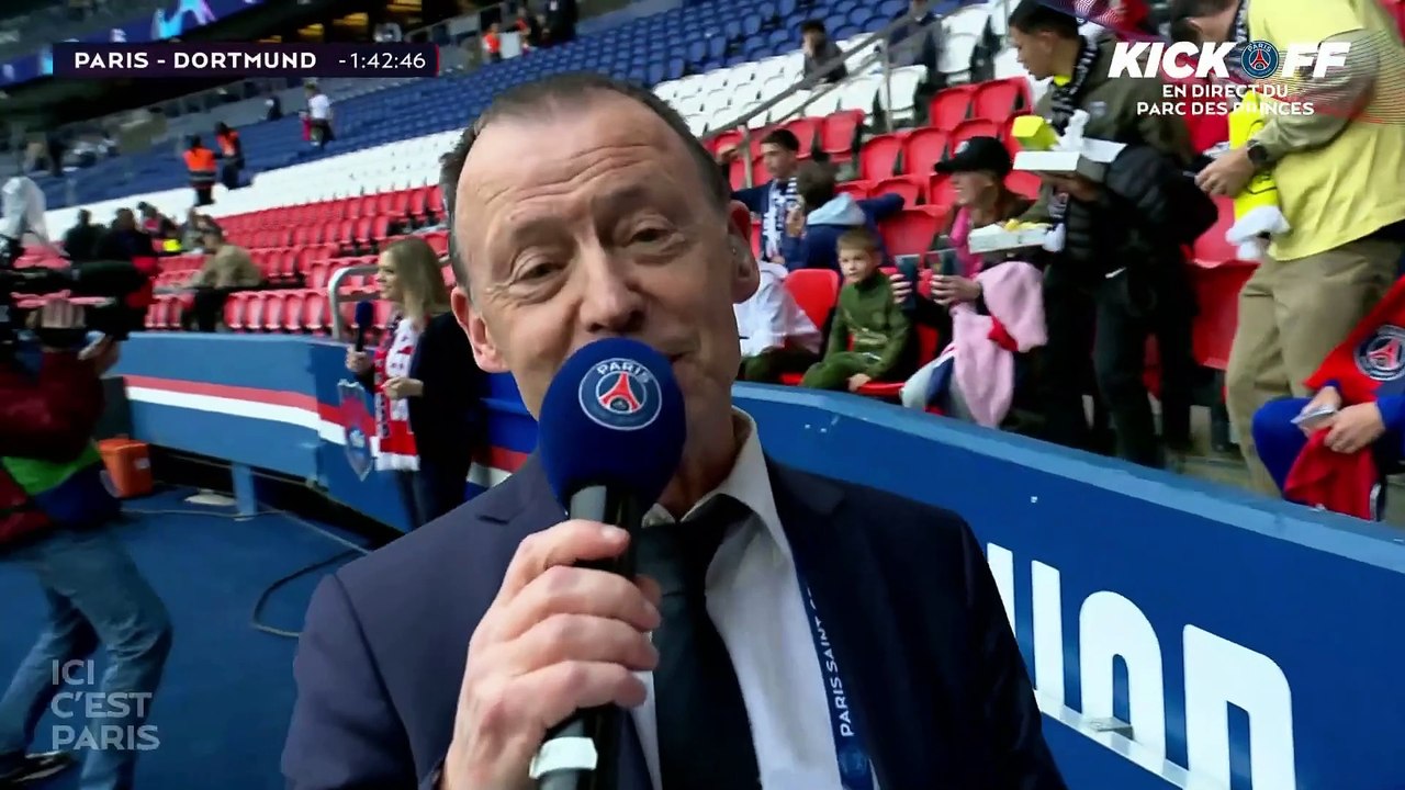 Replay - KICKOFF : Paris Saint-Germain - Borussia Dortmund l'avant match au Parc des Princes