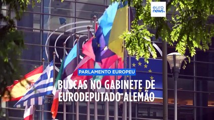 Espionagem para a China: polícia faz buscas no gabinete de eurodeputado alemão de extrema-direita