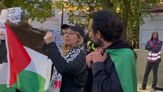 Pro-Palestinian protest breaks out in Malmo ahead of Eurovision Song Contest