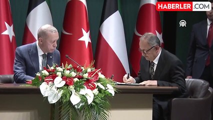 Türkiye ile Kuveyt arasında 6 anlaşma imzalandı
