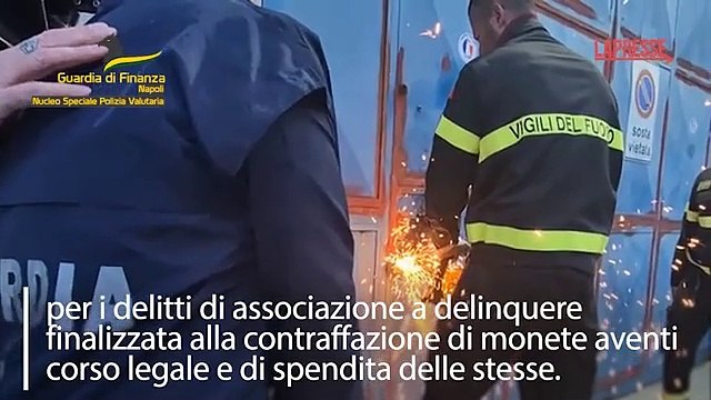 Scoperta stamperia clandestina a Ponticelli, sequestrate banconote contraffatte per un valore di 48 milioni di euro