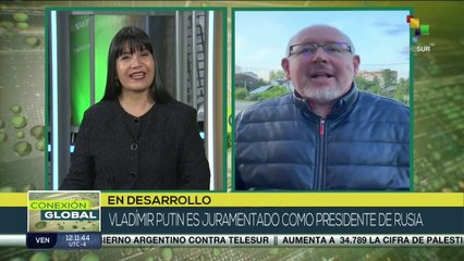 Vladímir Putin es juramentado como nuevo Presidente de Rusia