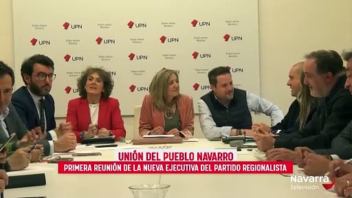 Ibarrola reúne a la Ejecutiva de UPN por primera vez