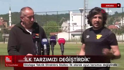 Stanimir Stoilov: İlk olarak oyun tarzımızı değiştirdik