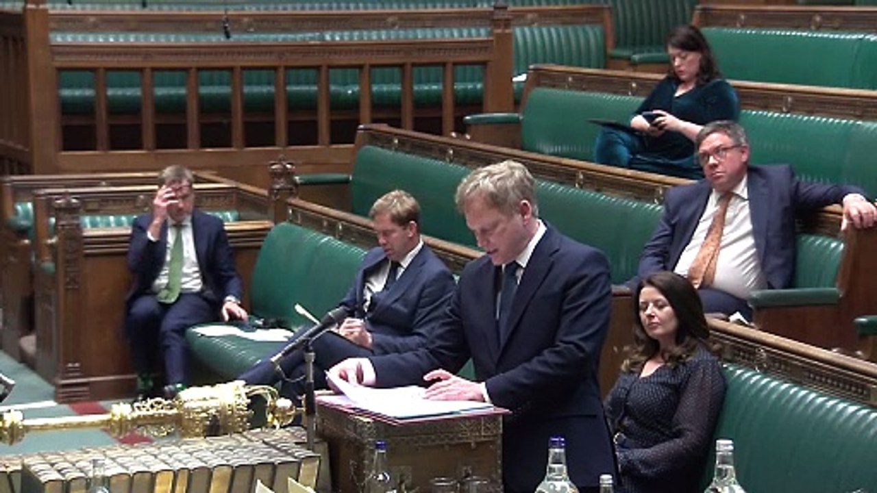 Grant Shapps gives statement following MoD cyber-attack