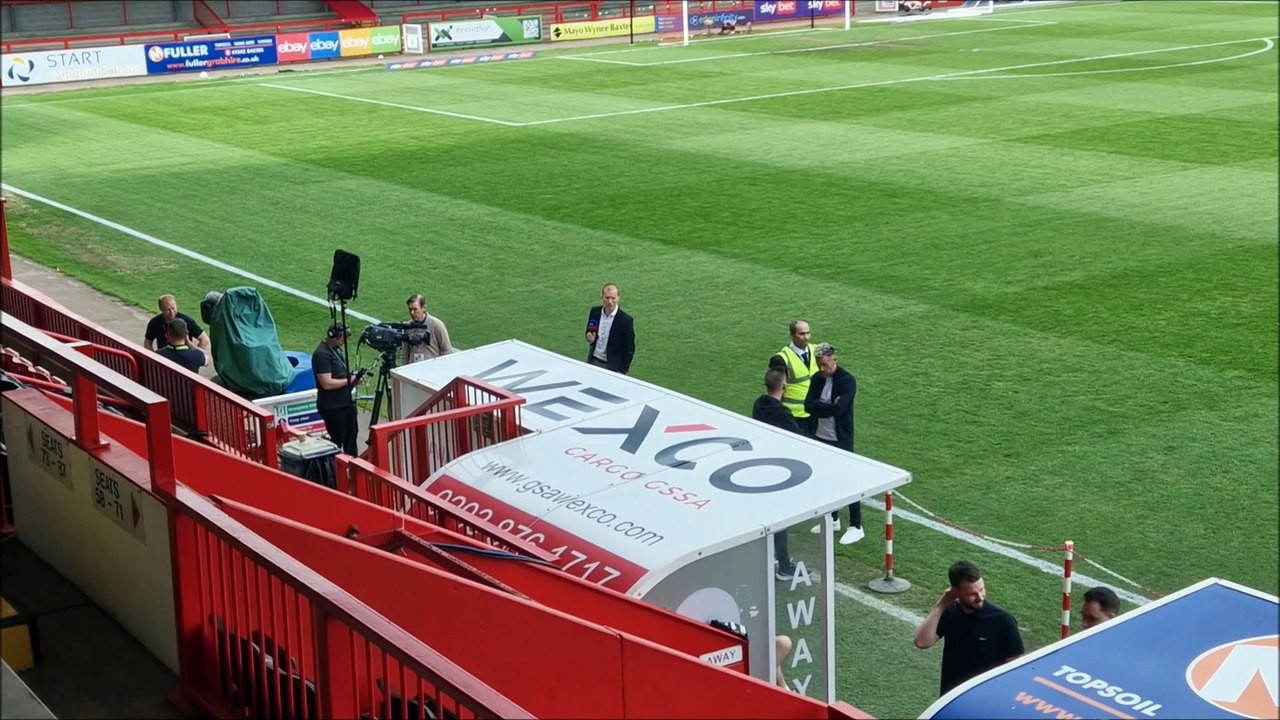Crawley Town v MK Dons build up