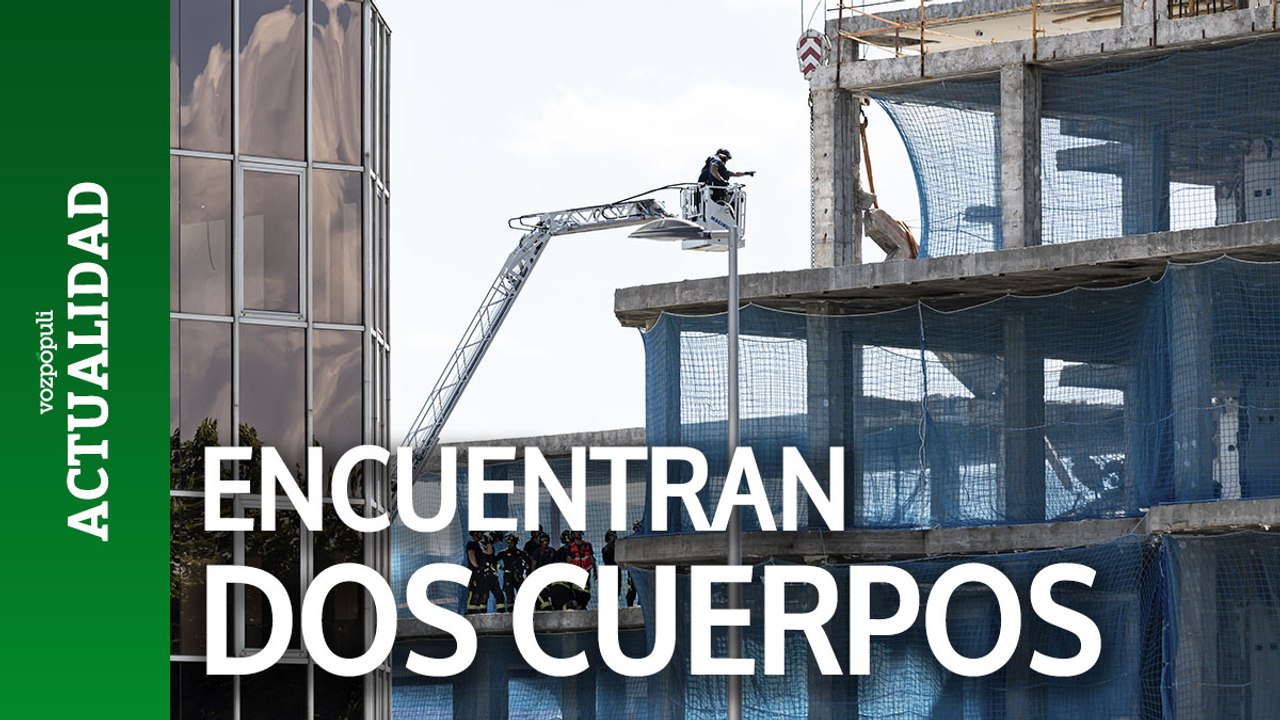 Encuentran los cuerpos de los dos trabajadores fallecidos en el derrumbe en Madrid