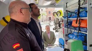 Torrejón estrena nueva ambulancia municipal con la última tecnología y un tiempo de respuesta inferior a 5 minutos 