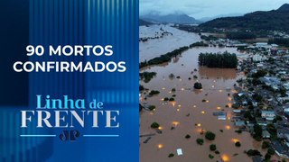 Chuvas no RS já afetaram 1,4 milhão de pessoas | LINHA DE FRENTE