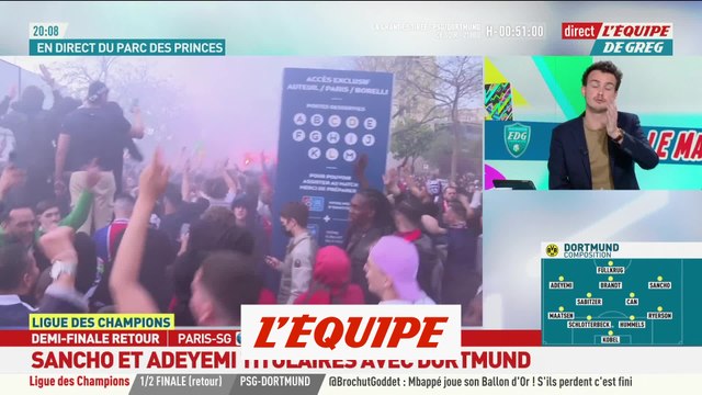 Dortmund avec le même onze qu'à l'aller face au PSG - Foot - C1