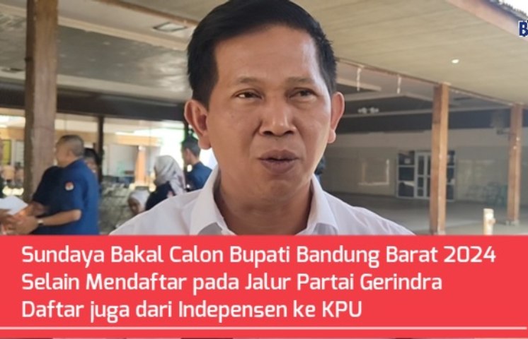 Sundaya Bongkar Alasan Daftar Lagi dari Jalur Independen untuk Cabup 2024