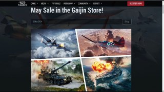 War Thunder Gaijin.Net May Sales (2024)