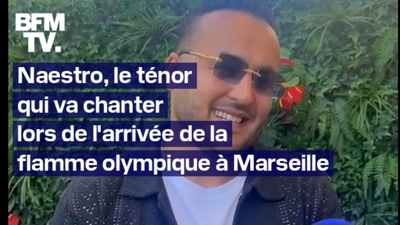 "C'est au-dessus de mes attentes et de mes rêves": Naestro, le ténor qui va chanter lors de l'arrivée de la flamme olympique à Marseille