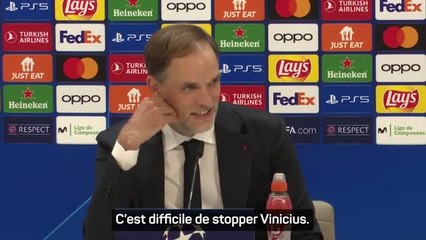 Bayern - Tuchel : "C’est difficile de stopper Vinicius"
