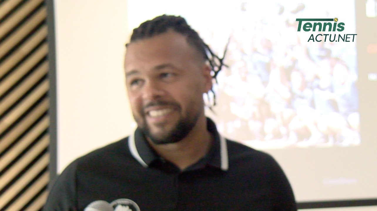 Tennis - Lyon 2024 - L'Entretien Jo-Wilfried Tsonga : "Rafael Nadal ? Il terminera là où il a bien envie de terminer (sourire)"