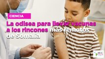 La odisea para llevar vacunas a los rincones más remotos de Somalia