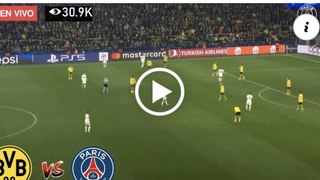 Diffusion en direct du match PSG contre Dortmund