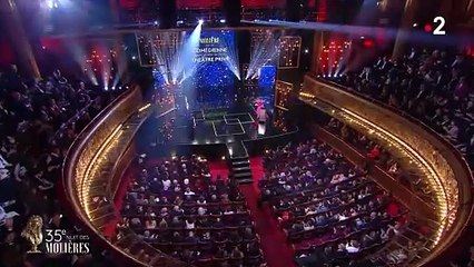 Bruno Solo évoque sa femme Véronique lors de la 35e nuit des Molières, France 2.