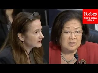 Mazie Hirono Presses DNI Avril Haines On Alleged Russian Disinformation Campaign About Maui Wildfire